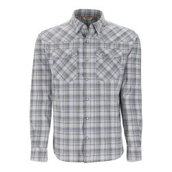Simms Brackett Long Sleeve Shirt Men's in Sterling Brackett